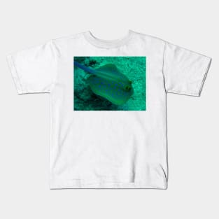 Blue spotted stingray Kids T-Shirt